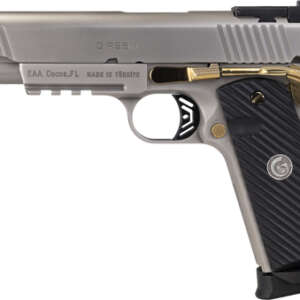 GIRSAN 1911 NEGOTIATOR TALO - 38 SUPER 5" 9RD TITANIUM/GOLD
