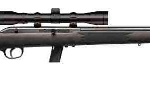SAVAGE 64FVXP 22LR 21" HB - W/3-9X40 BLUE/BLACK SYNTHETIC