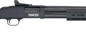 MOSSBERG 590S 12GA 20" 9RD - 1.75"-3" M-LOK BLUED/SYN