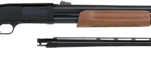 MOSSBERG 500 COMBO 12GA 3" - 28"VR 24"RIFLED BLUED HARDWOOD