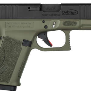 TRISTAR APOC 9MM 15RND ODG - BLACK W/FIBER OPTIC SIGHTS