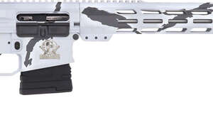 GLFA AR10 RIFLE 6.5CM 20" S/S - BBL 10-SHOT PURSUIT SNOW CAMO