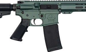 GLFA AR15 PISTOL W/BRACE 223 - WYLDE 7.5" NIT CHARCOAL GREEN