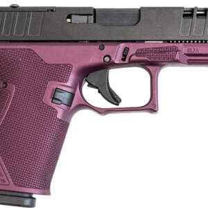 GLFA 19 STRIKER 9MM 4" 15 SHOT - BLACK SLIDE BLACK CHERRY FRAME