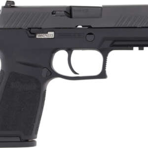 USED SIG P320 CARRY 9MM 3.9" - (3)17RD NEW BADGED WARREN PD