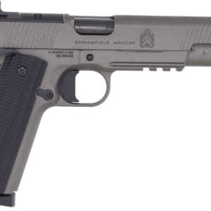 SPRINGFIELD 1911 OPERATOR AOS - 45 ACP 5" 8RD GRAY THREADED