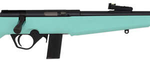 ROSSI RB22 COMPACT 22LR BOLT - 16" CYAN SYNTHETIC