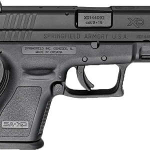 SPRINGFIELD XD SUB-COMPACT 9MM - 3" 10RD ESSENTIALS PACKAGE