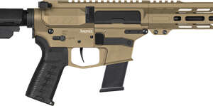 CMMG PISTOL BANSHEE MK10 10MM - 8" 15RD W/ RIP BRACE COY TAN