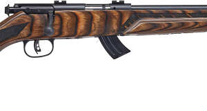 SAVAGE MARK II MINIMALIST - 22LR 18" MATTE/BROWN LAMINATE