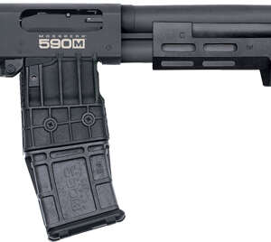 MOSSBERG 590M STANDOFF 12GA - 14.375" 10RD 2.75" BLUE/SYN