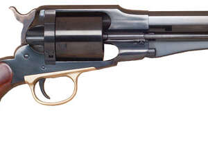 CIMARRON 1858 NEW MODEL NAVY - 38SP FS 5.5" CC/BLUED WALNUT