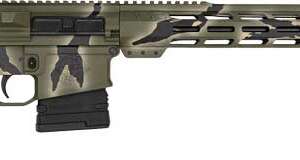 GLFA AR10 RIFLE 308 WIN 18" - NIT 10RD PURSUIT GREEN CAMO