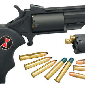 NAA "TRUE BLACK WIDOW" COMBO - 2" FS 22LR/22WMR CERAKOTE