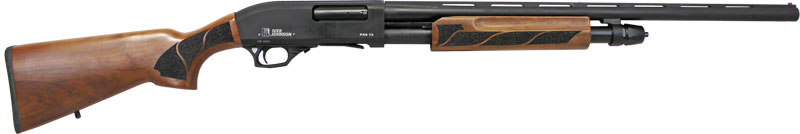 IVER JOHNSON PUMP 12GA 3" - 30"VR BLACK WALNUT
