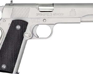 SPRINGFIELD MIL-SPEC 1911   45 - ACP 5" 7RD STAINLESS CA COMP