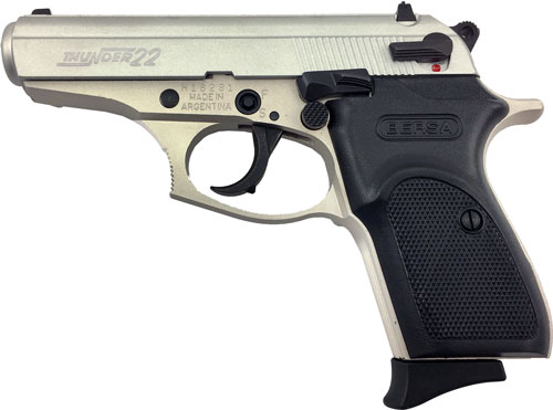 BERSA THUNDER 22LR FS - 10+1 SHOT SATIN NICKEL SYN
