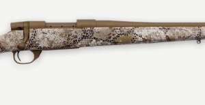 WEATHERBY VANGUARD BADLANDS - 350 LEG 20" THREAD BRONZE/CAMO