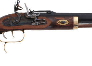 TRADITIONS TRAPPER PISTOL 50 - CAL FLINTLOCK BLUED/HARDWOOD