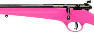 SAVAGE RASCAL YOUTH SINGLESHOT - LH 22LR ACU TRG BLUED/PINK