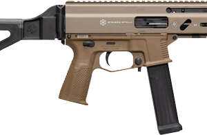 GRAND POWER STRIBOG SP10A3 - 10MM 8" BBL 20RD W/ BRACE FDE