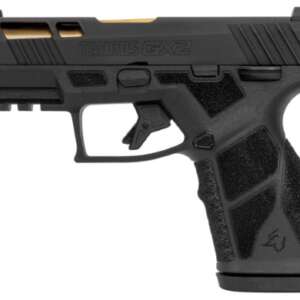 TAURUS GX2 9MM 13-SHOT ADJ. - SLIDE CUTS GOLD PVD BBL MATTE