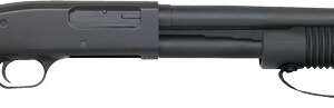 MOSSBERG 590 SHOCKWAVE 12GA 3" - CORN COB FOREND 6RD BLUED