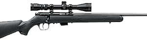 SAVAGE 93R17-FXP 17HMR 21" - W/3-9X40 ACCU TGR BLUED/SYN