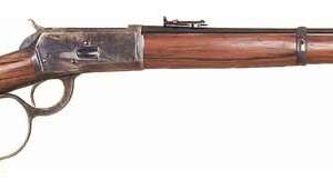 CIMARRON 1892 COGBURN CARBINE - 45LC 20" LARGE LOOP BLUED WAL