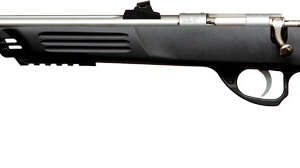 CRICKETT PISTOL 22WMR - STAINLESS BLACK SYTH THREADED