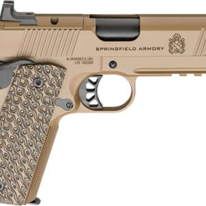 SPRINGFIELD 1911 TRP 9MM AOS - 4.25" 9RD COYOTE BROWN