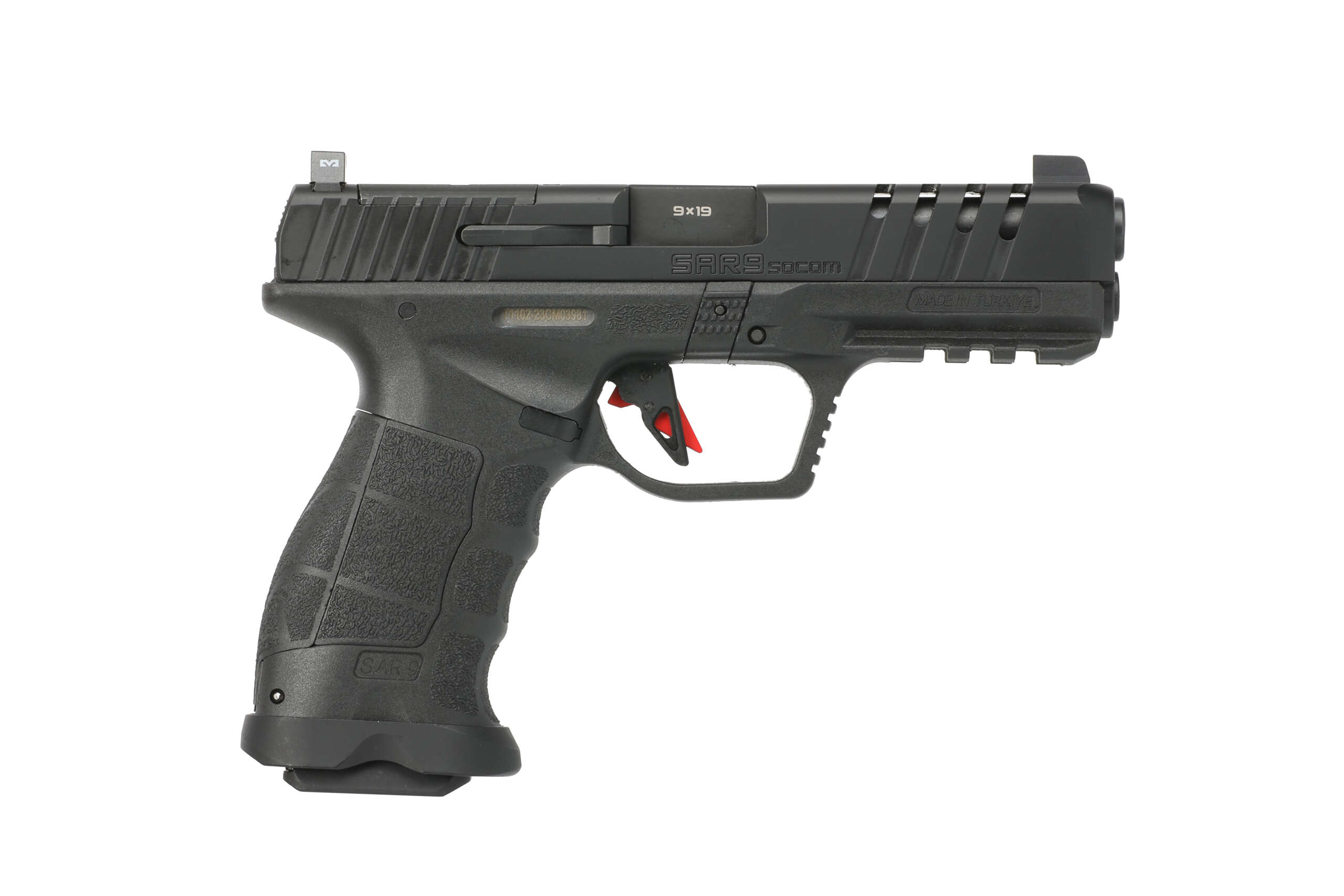 SAR FIREARMS SAR9 SOCOM 9MM BLK 5.2" TB