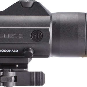 Sig Sauer Electro-Optics SOJ31001 Juliet3 Magnifier Black 3 x 24 mm PowerCam 90 Degree  Mount