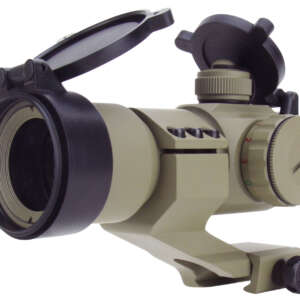 TacFire RD004T 1x30 Dual Illuminated Red/Green Dot Sight  Tan 1 x 30 mm 2 MOA Dot