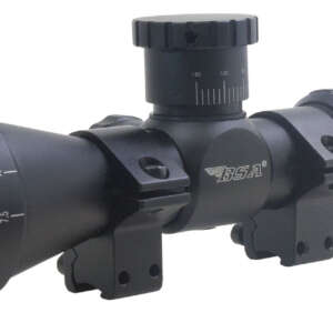 BSA 2227X32AOC Sweet Compact Black Matte 2-7x,32mm AO 1" Tube 30/30 Reticle
