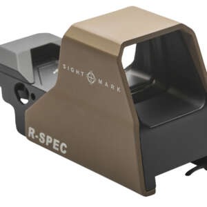 Sightmark SM26031DE Ultra Shot R-Spec Reflex Sight Dark Earth 1 x 33 mm x 24 mm  3 MOA Red/Green Dot/5 MOA Dot/50 MOA Circle Multi Reticle