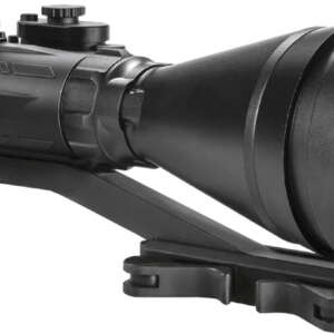 AGM Global Vision 15WP6623453111 Wolverine Pro-6 3AL1 Night Vision Riflescope Matte Black 6x100mm Gen 3 Auto Gated Level 1 Illuminated Red Chevron w/Ballistic Drop Reticle