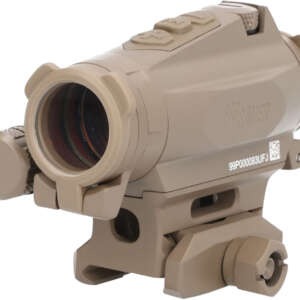 Sig Sauer Electro-Optics SOR44002 Romeo4XT-Pro  Flat Dark Earth 1 x 20 mm 2 MOA Red Ballistic Circle Dot Multi Reticle