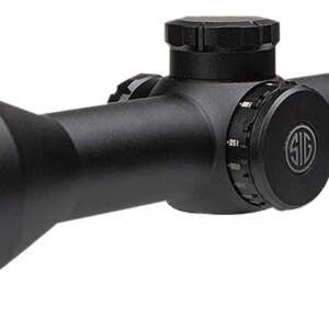 Sig Sauer Electro-Optics SOW63112 Whiskey6  Black 3-18x44mm 30mm Tube MOA Milling Hunter 2.0 Reticle Features Locking Turrets