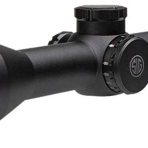 Sig Sauer Electro-Optics SOW63114 Whiskey6  Black 3-18x 44mm 30mm Tube Quadplex Reticle Features Locking Turrets