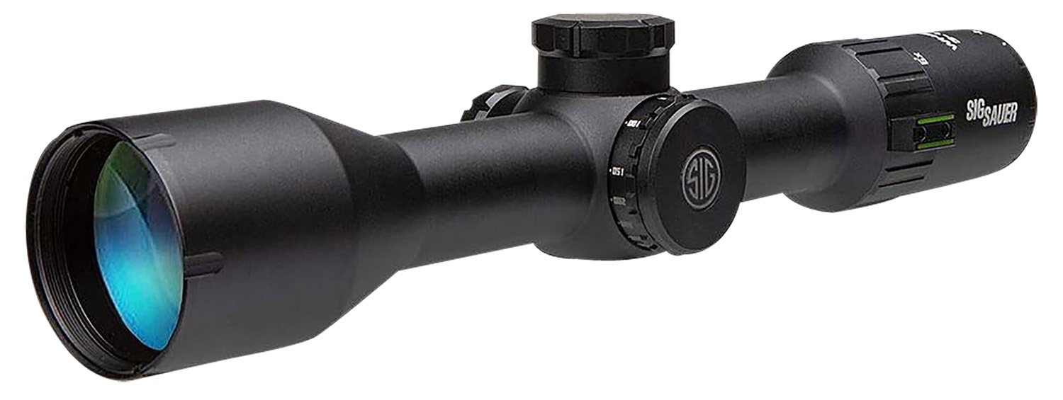Sig Sauer Electro-Optics SOW63114 Whiskey6 Black 3-18x 44mm 30mm Tube Quadplex Reticle Features Locking Turrets