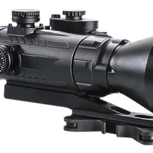 AGM Global Vision 15WP4423474111 Wolverine Pro-4 3APW Night Vision Rifle Scope Matte Black 4x70mm Gen 3 Auto-Gated White Phosphor Illuminated Red Chevron w/Ballistic Drop Reticle