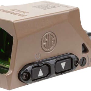 Sig Sauer Electro-Optics SORM1700 Romeo-M17  Coyote Tan 1 x 24 mm 2 MOA Red Dot/32 MOA Circle Multi Reticle