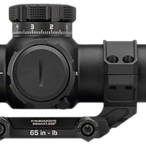 Sig Sauer Electro-Optics SOTM62001 Tango-MSR  Black 2-12x40mm, 34mm Tube Illuminated MRAD Milling 2.0 Reticle