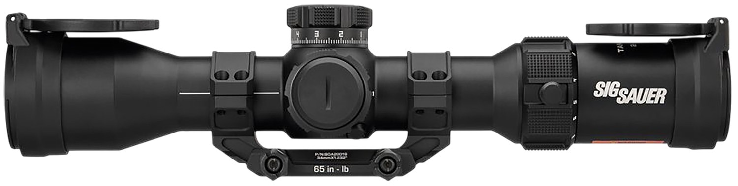 Sig Sauer Electro-Optics SOTM62001 Tango-MSR Black 2-12x40mm, 34mm Tube Illuminated MRAD Milling 2.0 Reticle