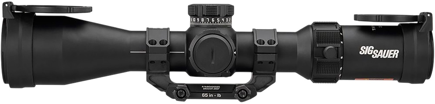 Sig Sauer Electro-Optics SOTM63001 Tango-MSR Black 3-18x50mm, 34mm Tube Illuminated MRAD Milling 2.0 Reticle