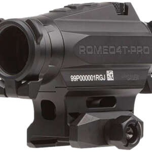 Sig Sauer Electro-Optics SOR44101 Romeo4T Pro Black 1 x 20 mm 2 MOA Red Quad Ballistic Dot/65 MOA Circle