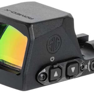 Sig Sauer Electro-Optics SORX1060 Romeo-X Open Black 1 x 6 MOA Red Dot