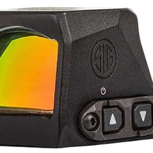 Sig Sauer Electro-Optics SORX1260 Romeo-X Open Black 1 x 6 MOA Red Dot