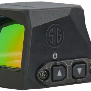 Sig Sauer Electro-Optics SORX1460 Romeo-X Enclosed Black 1 x 24 mm 6 MOA Red Dot